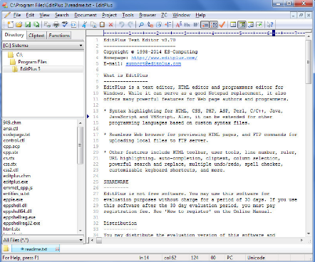 ES-Computing EditPlus 5 Download Free