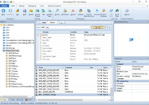WinCatalog 2018 Download Free