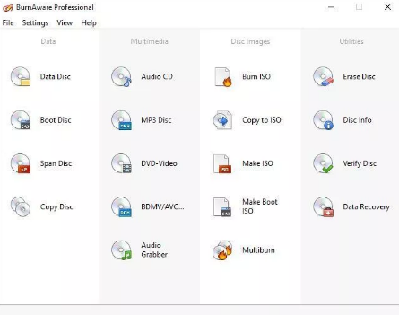 BurnAware Professional 12 Download Free