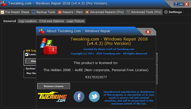 Windows Repair Pro 2018