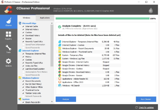 CCleaner Professional