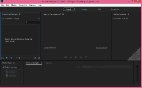 Adobe Prelude CC