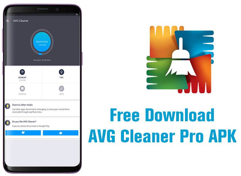 avg cleaner pro apk full free download