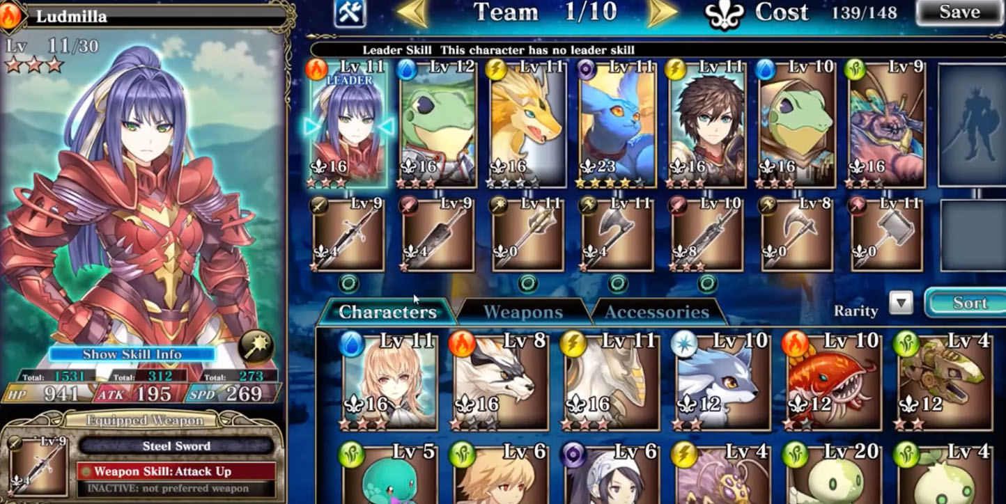 Evertale APK MOD v1.0.37