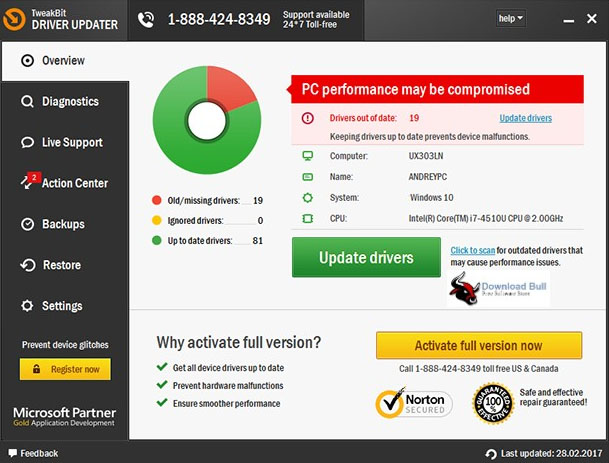 TweakBit Driver Updater Free Download