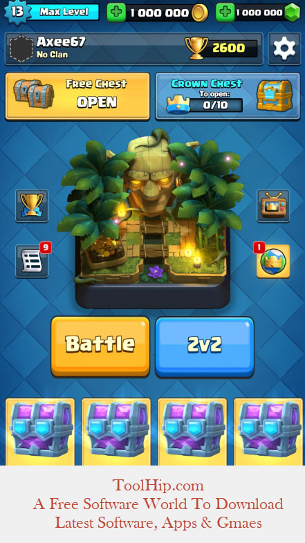 Clash Royale MOD APK 3.2.1 (Unlimited Money, Gems) Download