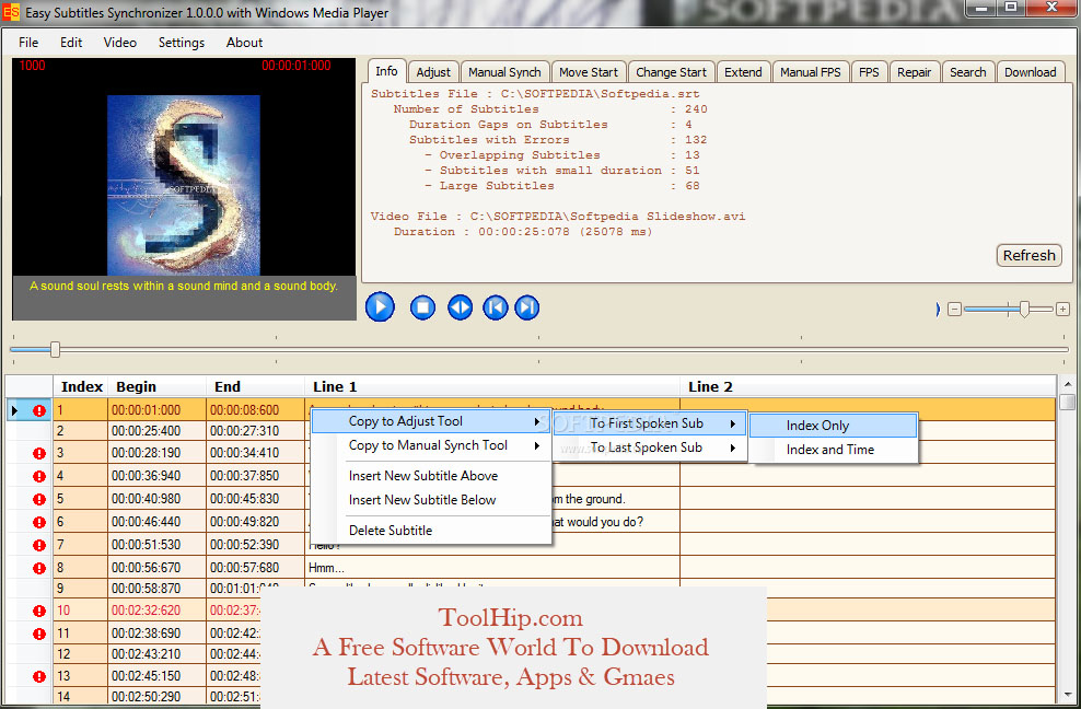 Easy Subtitles 2.3.1 (Windows/Android) Free Download