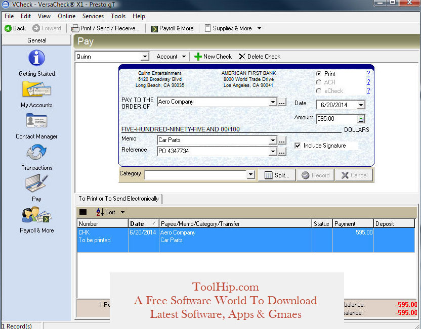 checksoft premier 14 free download