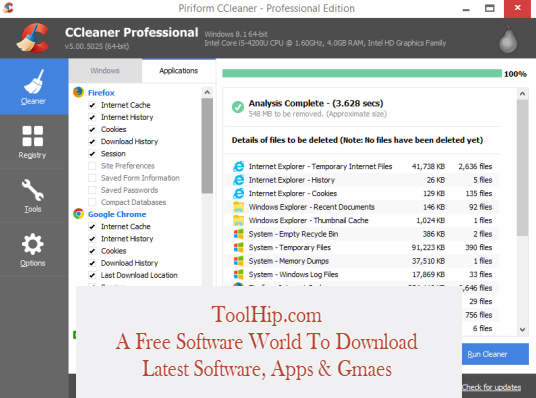 CCleaner Download Free
