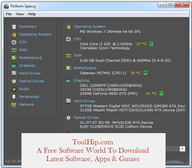 Speccy Download Free