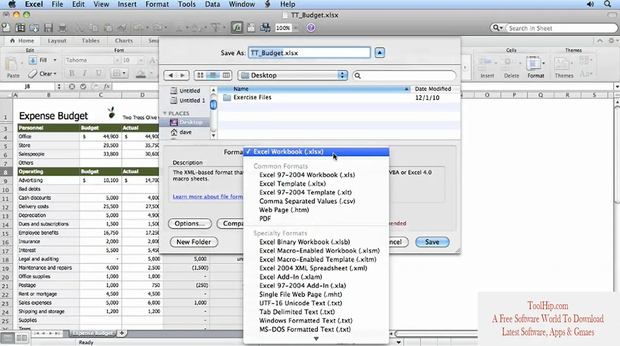 excel program for mac free download