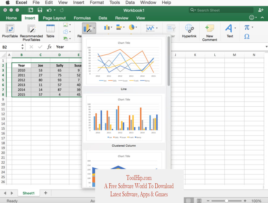 Microsoft Excel for Mac Download