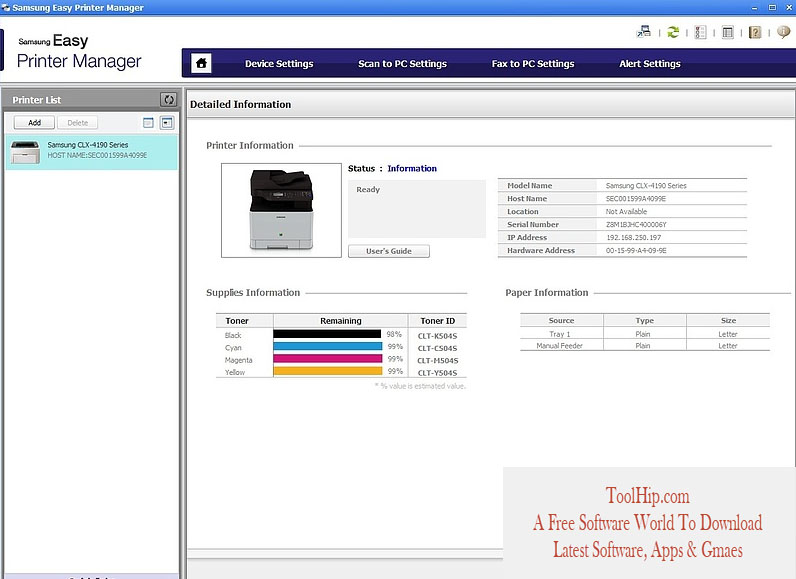 Samsung Easy Printer Manager Free