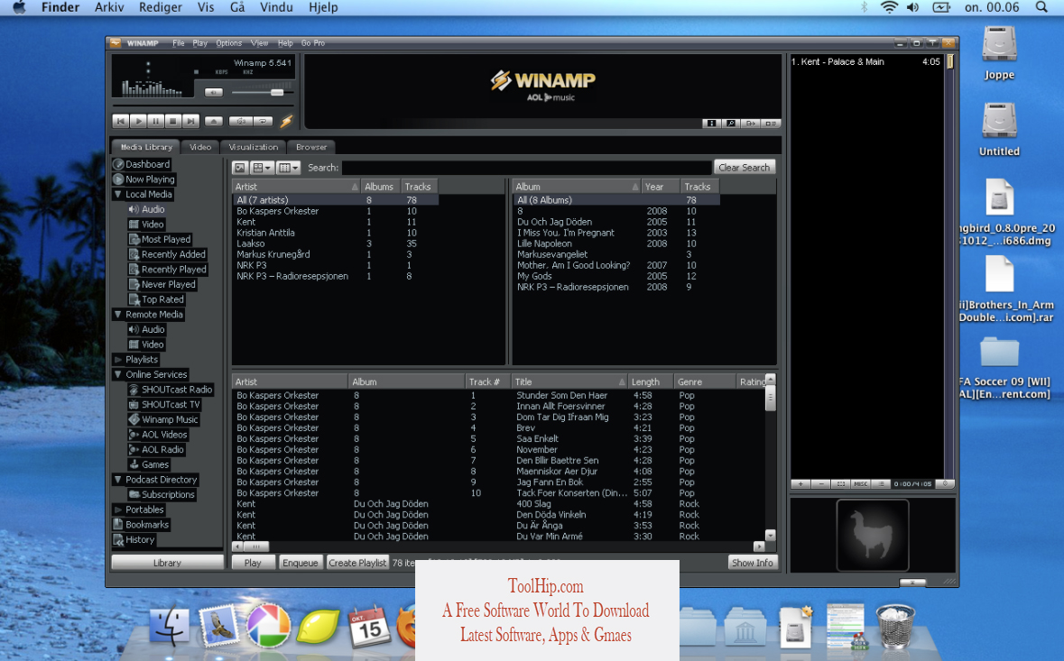 Winamp for Mac Free Download