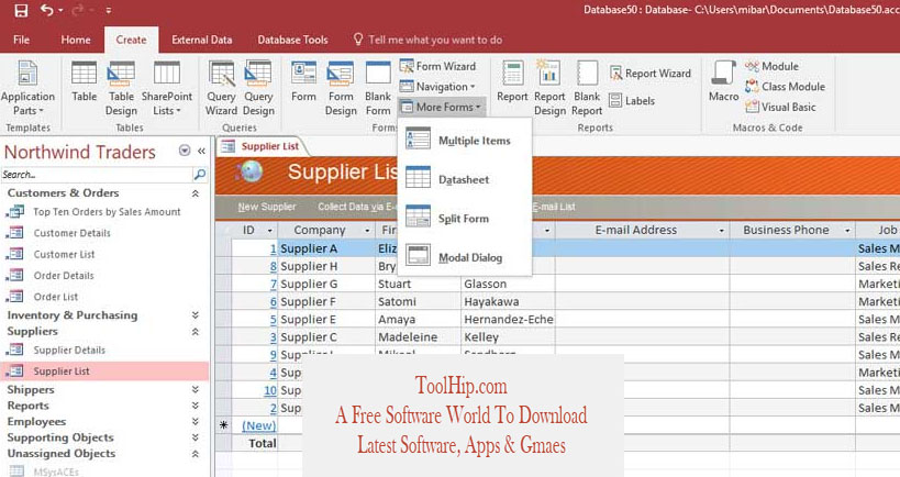 Microsoft Access for Mac Free Download