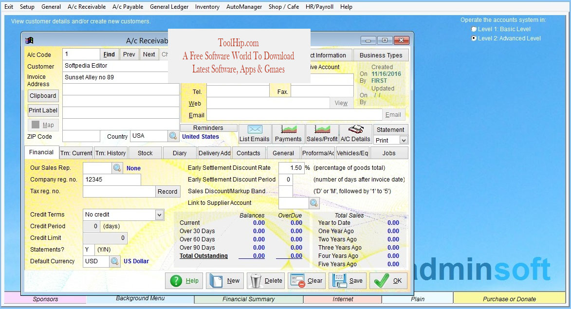 Adminsoft Accounts Free Download