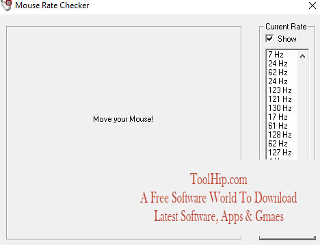 Mouse Rate Checker Download Free