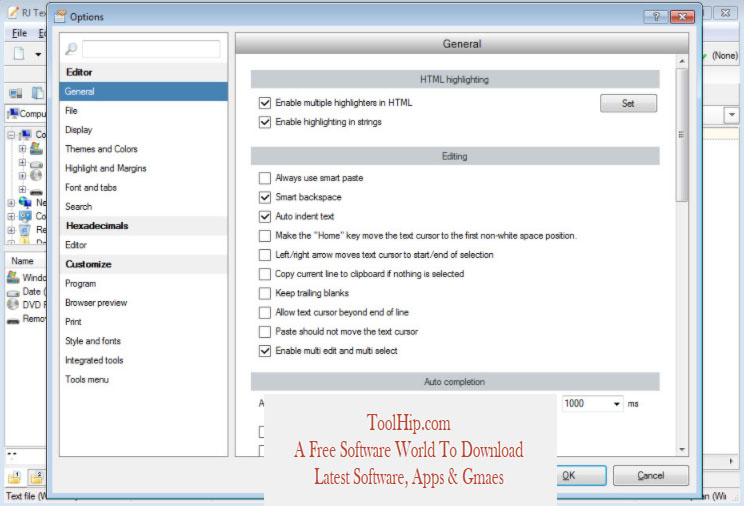 RJ TextEd Download For Windows
