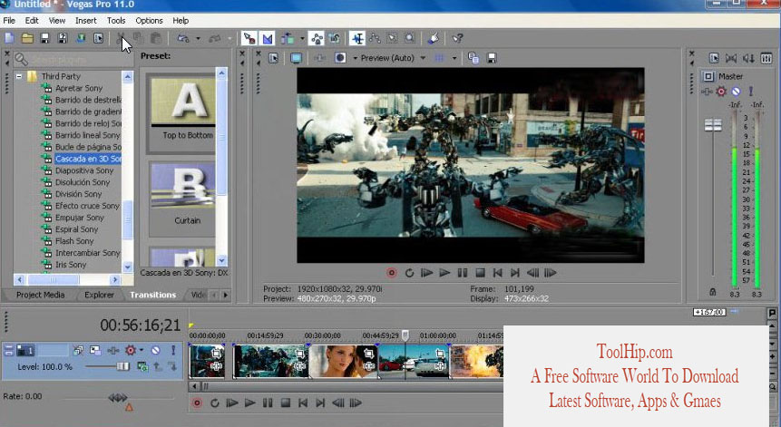 Sony Vegas Pro Free Download